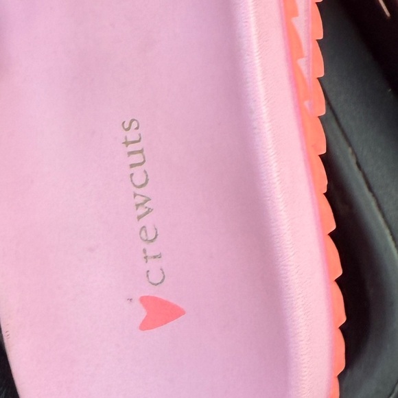 Crewcuts Pink Glitter Sparkle Slides - Picture 4 of 4